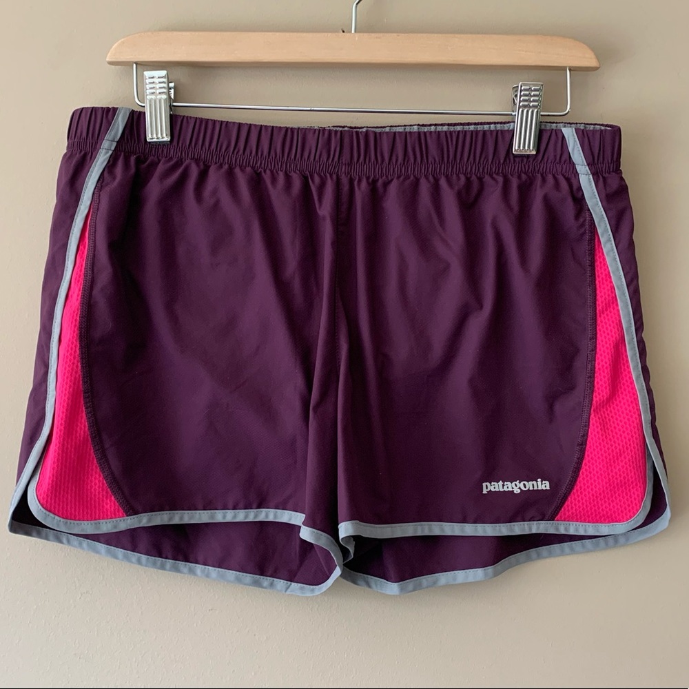 Super Comfy Patagonia Shorts - Purple & Pink - Medium